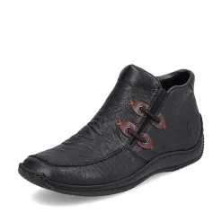 Rieker Women'S Slippers Asphalt Black