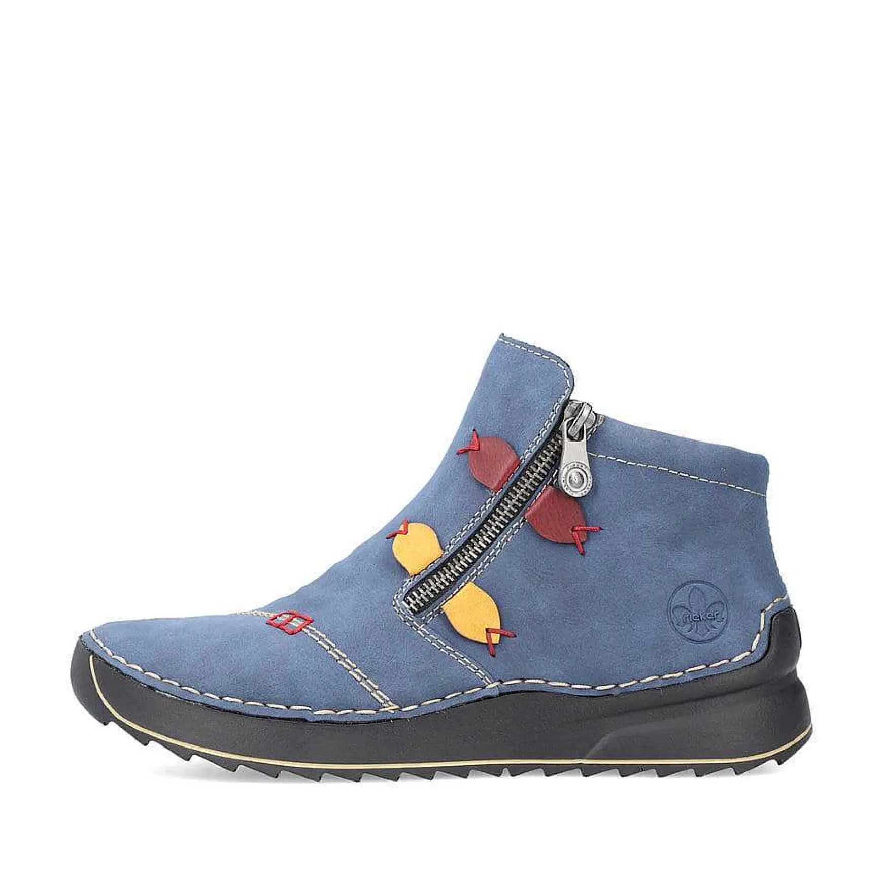 Rieker Women'S Slippers Blue Gray