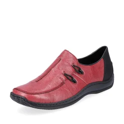 Rieker Women'S Slippers Burgundy Red
