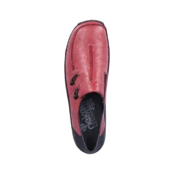 Rieker Women'S Slippers Burgundy Red