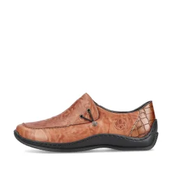 Rieker Women'S Slippers Caramel Brown