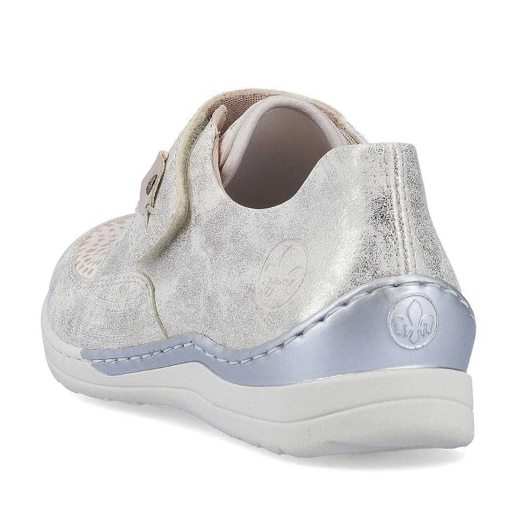 Rieker Women'S Slippers Champagne Metallic