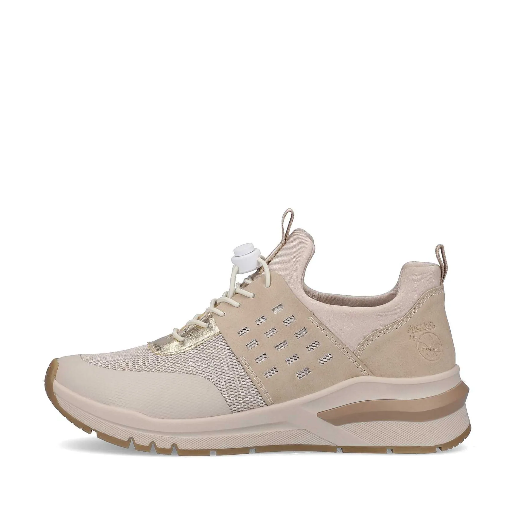 Rieker Women'S Slippers Cream Beige