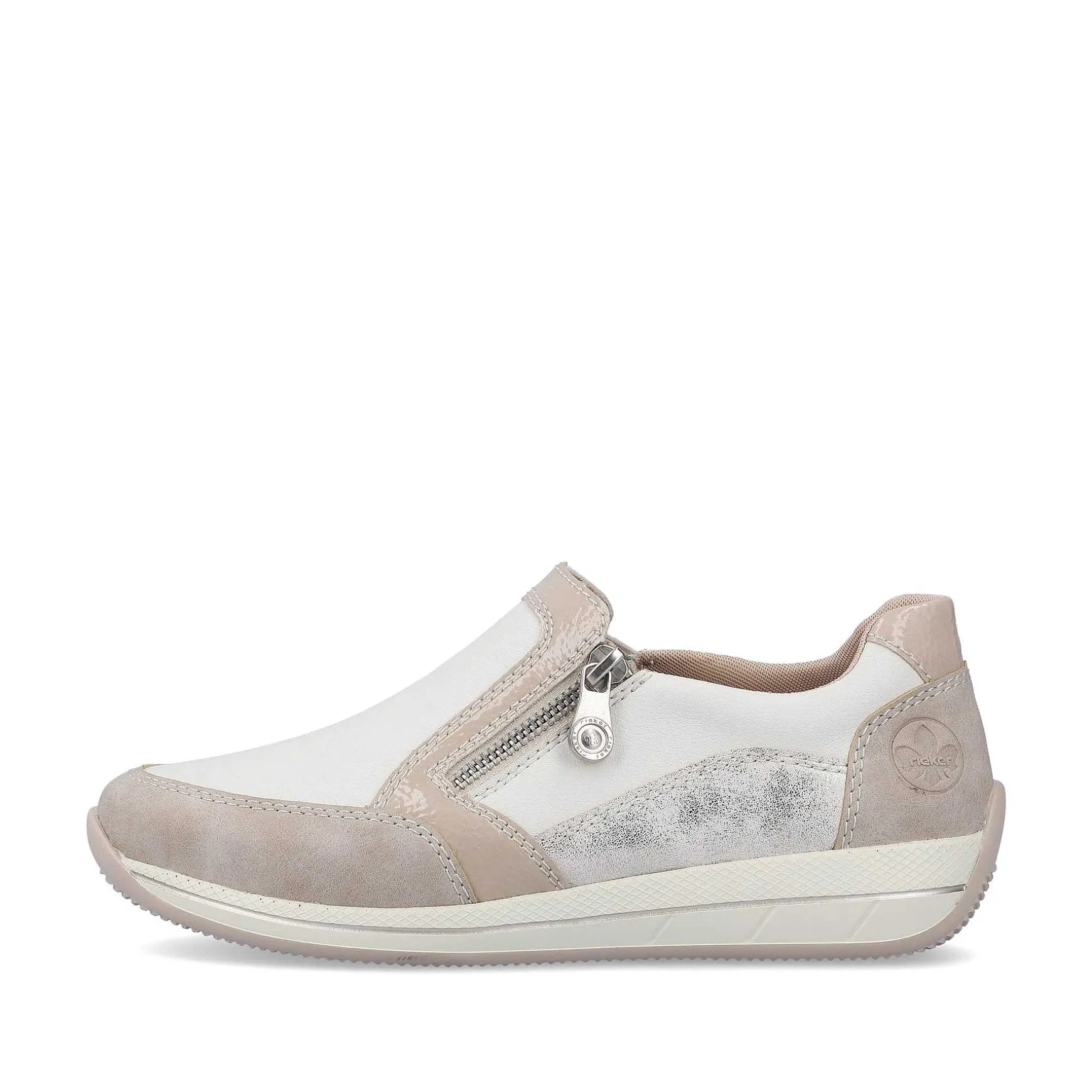 Rieker Women'S Slippers Cream White