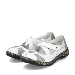 Rieker Women'S Slippers Crystal White