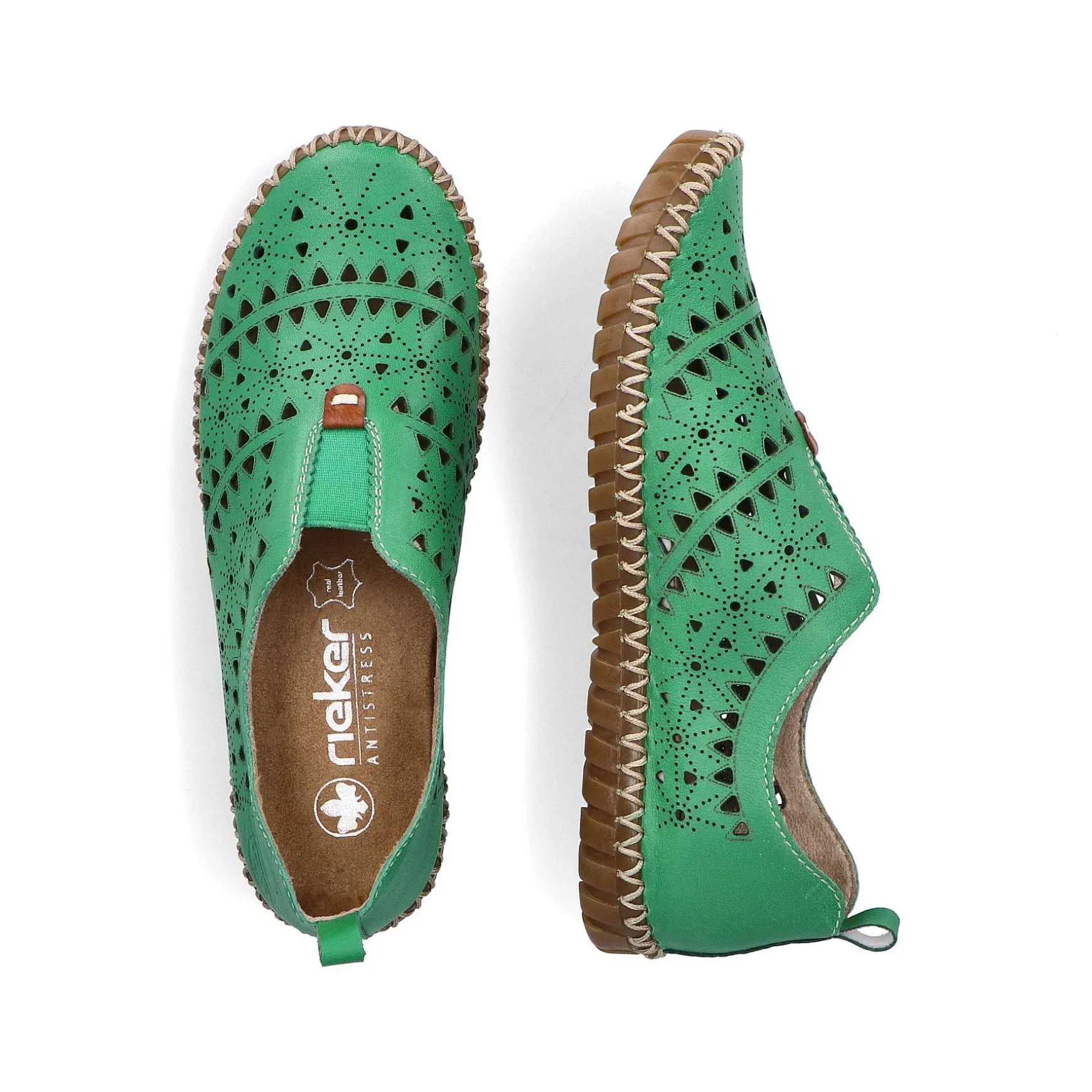 Rieker Women'S Slippers Forest Green