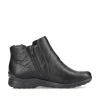 Rieker Women'S Slippers Glossy Black