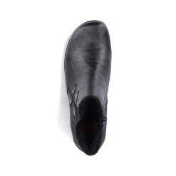 Rieker Women'S Slippers Glossy Black