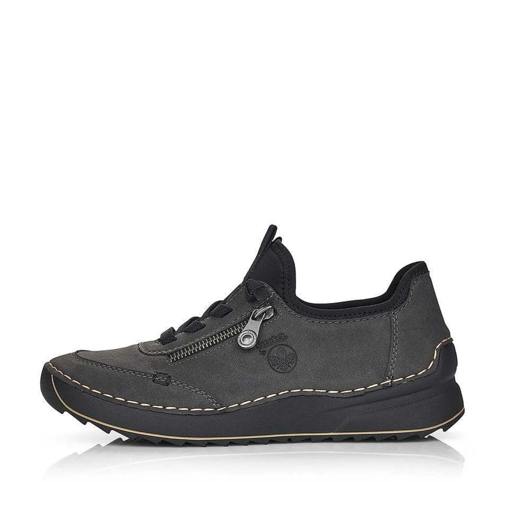 Rieker Women'S Slippers Granite Gray