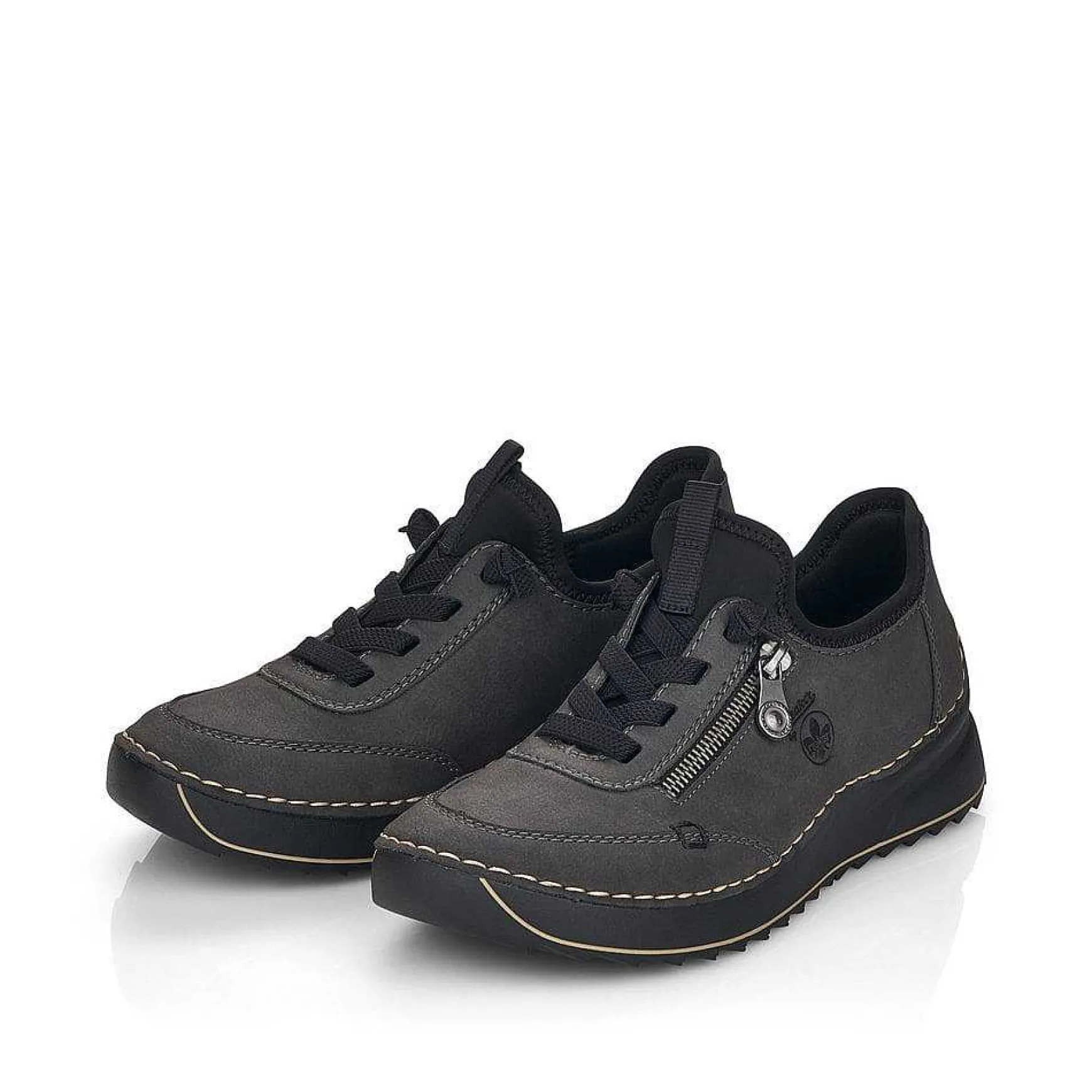 Rieker Women'S Slippers Granite Gray