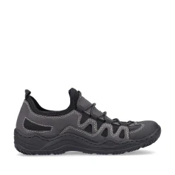 Rieker Women'S Slippers Granite Gray