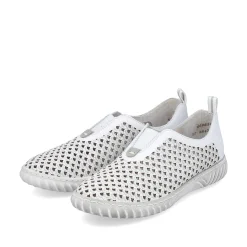 Rieker Women'S Slippers Gray White