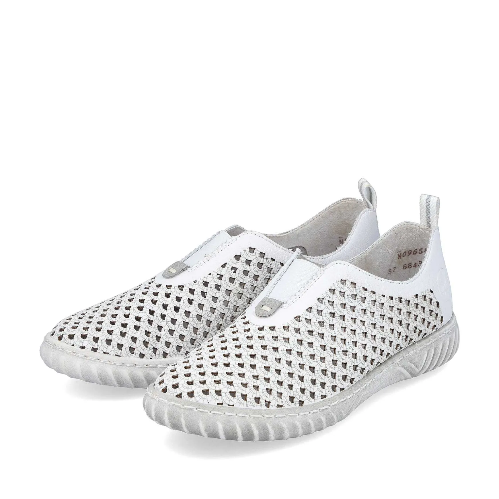 Rieker Women'S Slippers Gray White