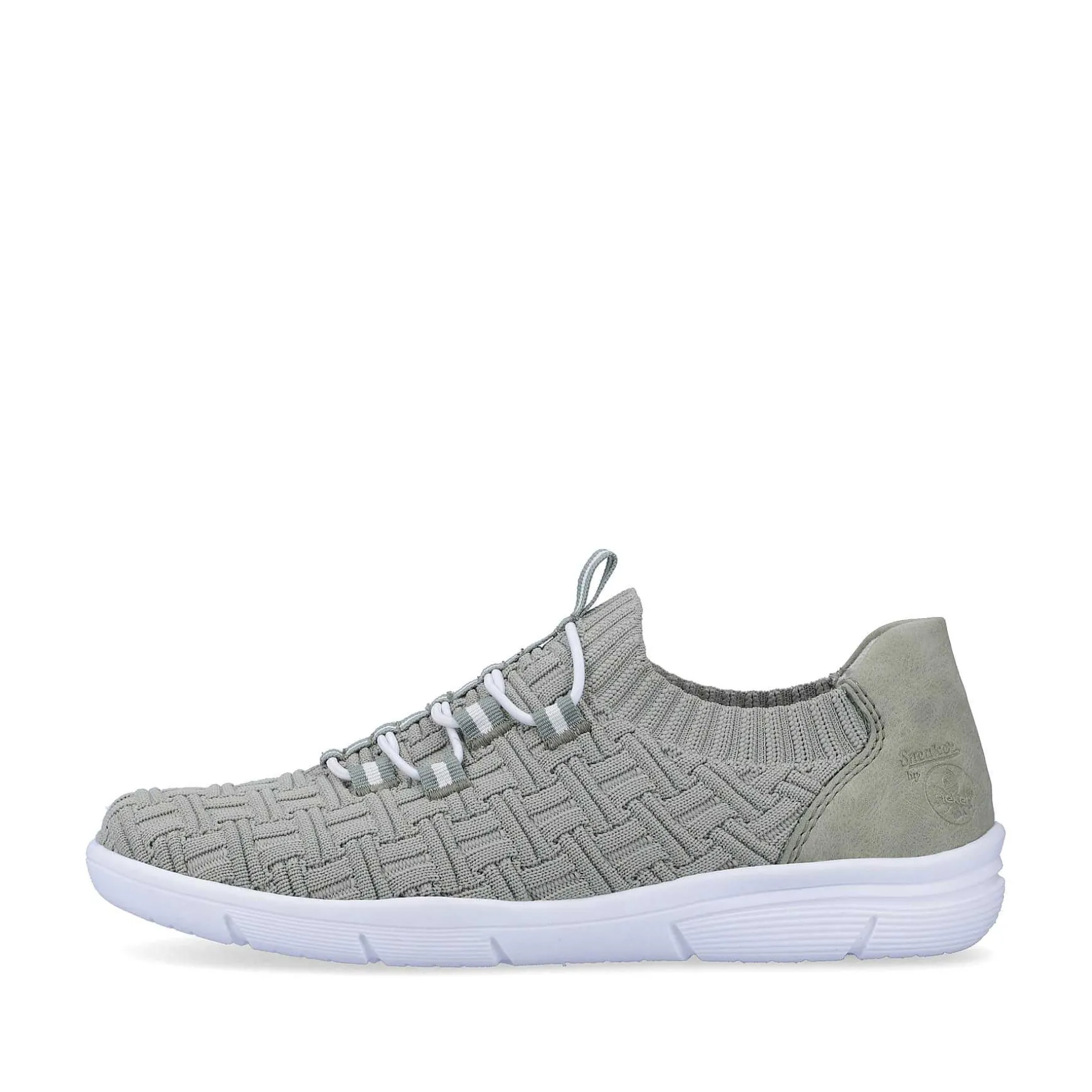 Rieker Women'S Slippers Green Grey