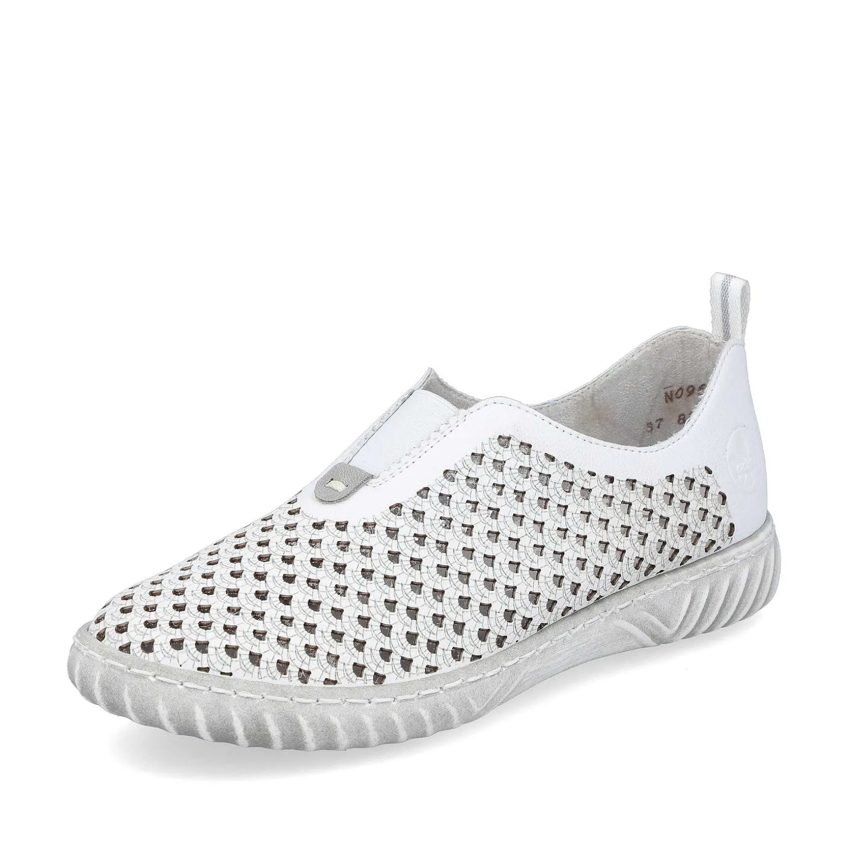 Rieker Women'S Slippers Gray White