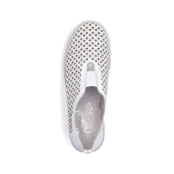 Rieker Women'S Slippers Gray White