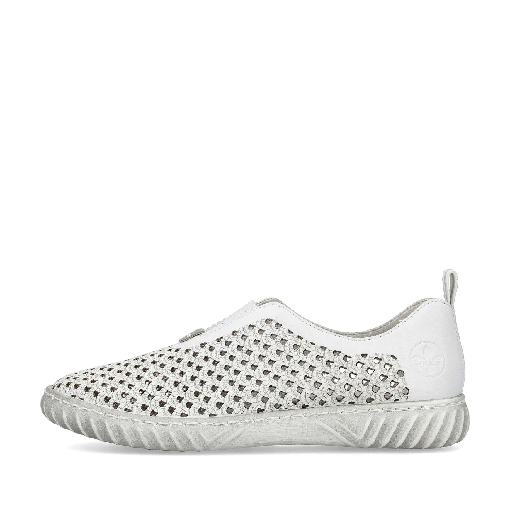 Rieker Women'S Slippers Gray White