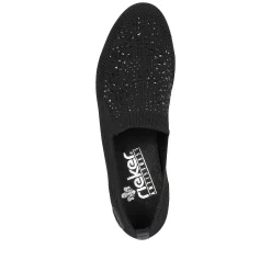 Rieker Women'S Slippers Jet Black