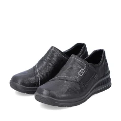 Rieker Women'S Slippers Jet Black