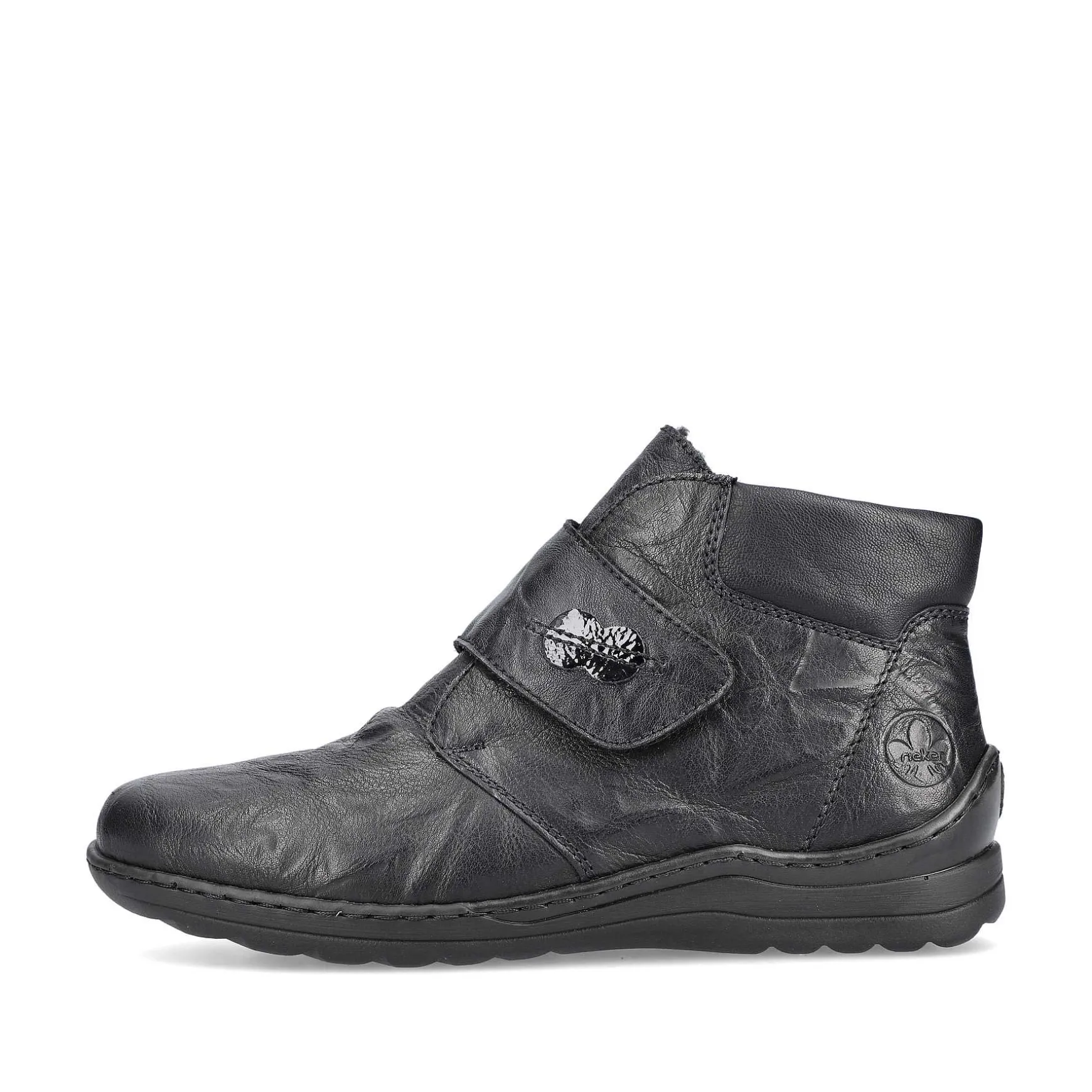 Rieker Women'S Slippers Jet Black