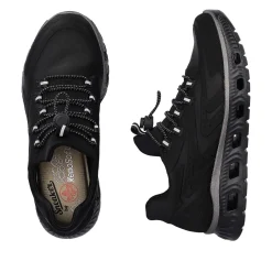Rieker Women'S Slippers Jet Black