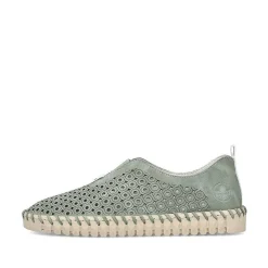 Rieker Women'S Slippers Khaki Green