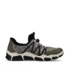 Rieker Women'S Slippers Khaki Green