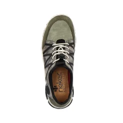 Rieker Women'S Slippers Khaki Green