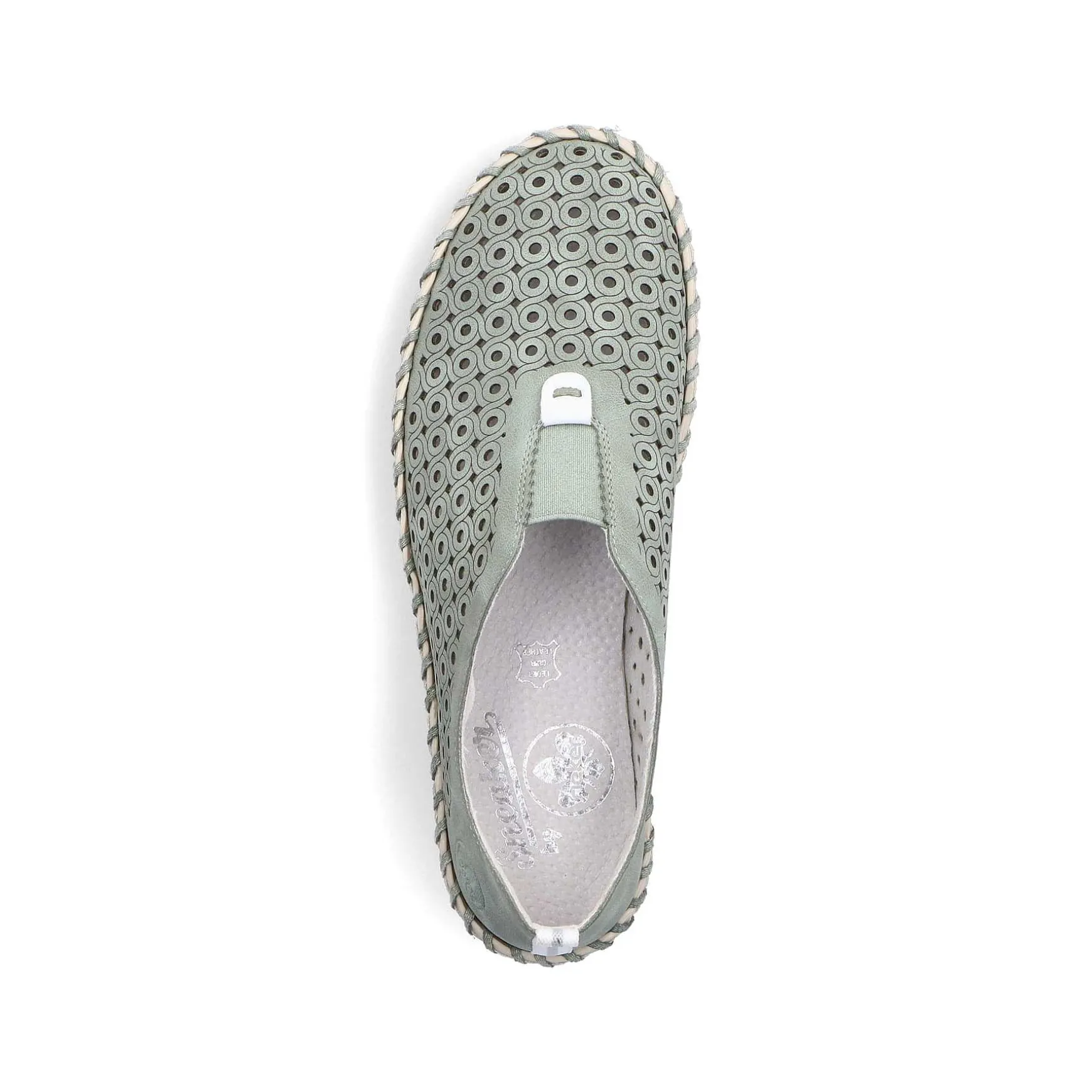 Rieker Women'S Slippers Khaki Green