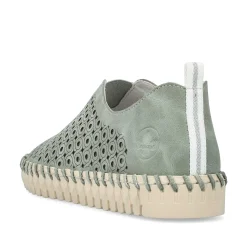 Rieker Women'S Slippers Khaki Green