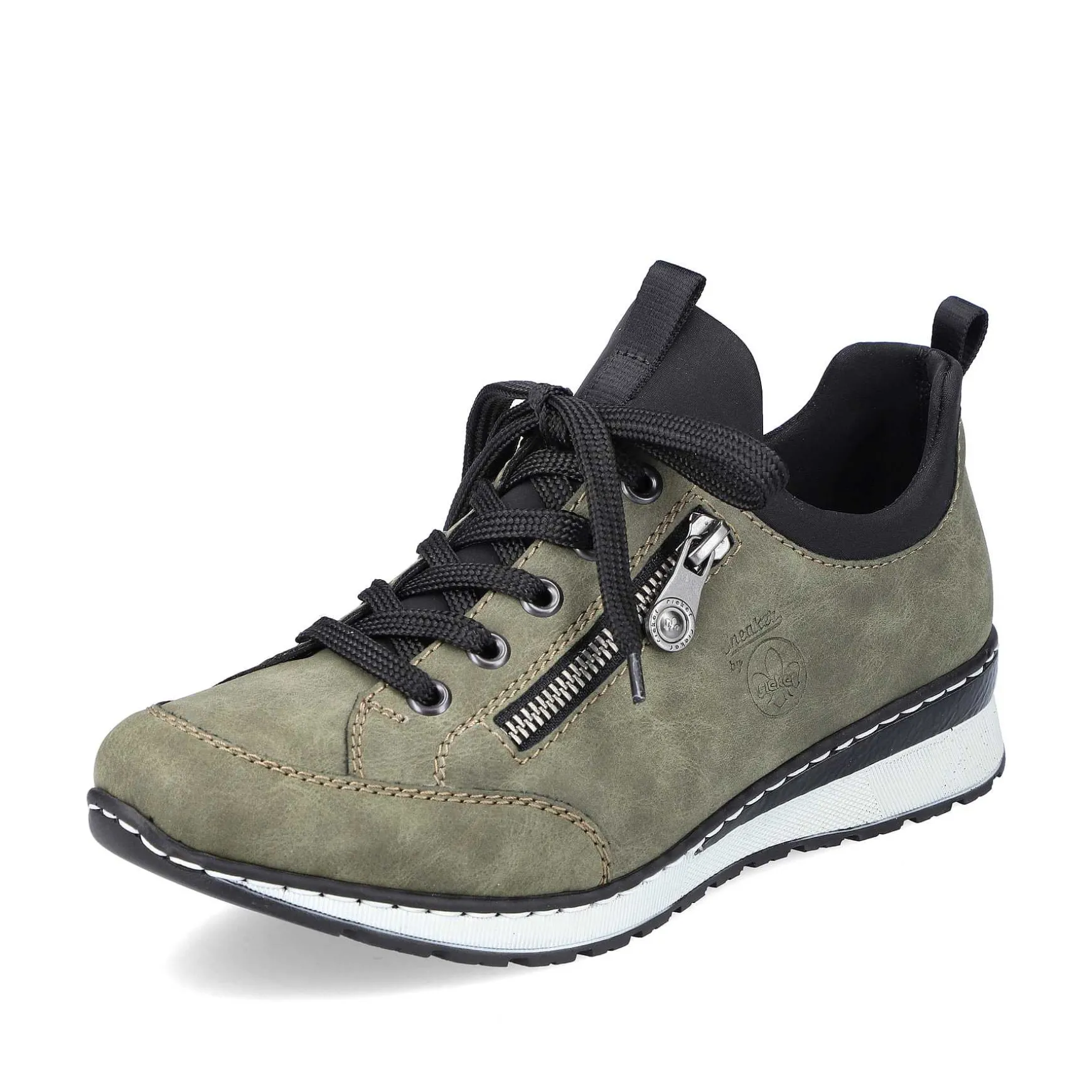 Rieker Women'S Slippers Khaki Green
