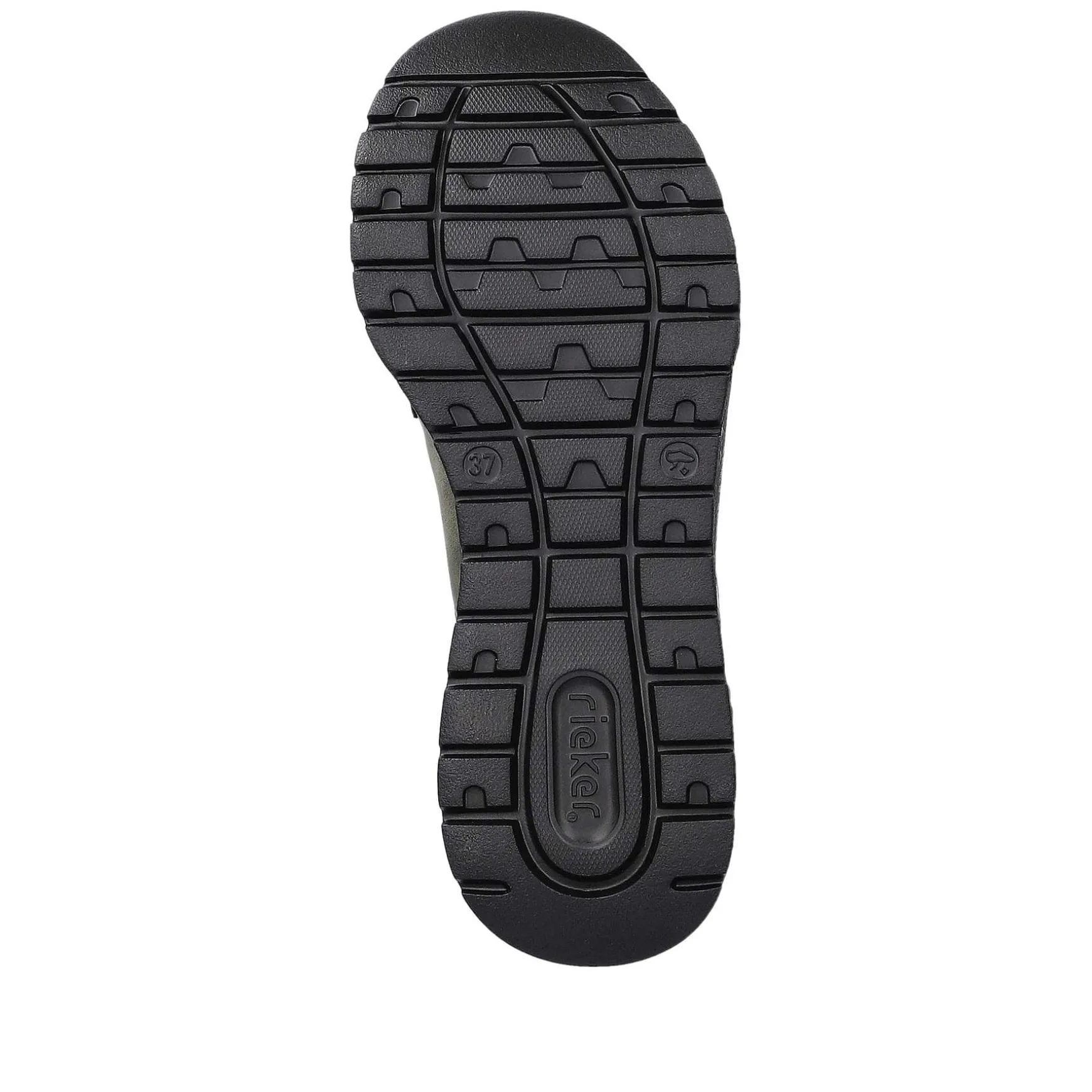 Rieker Women'S Slippers Khaki-Black