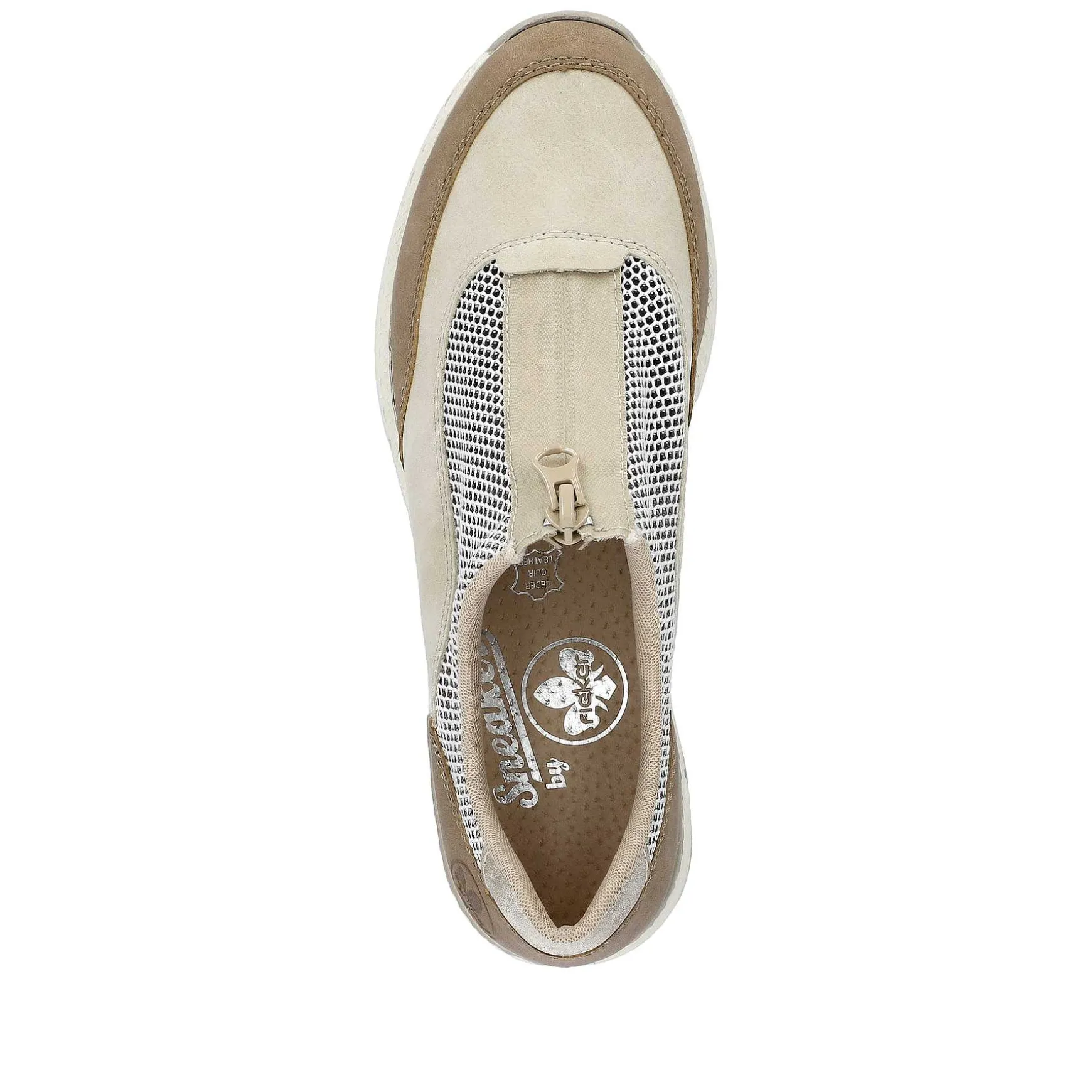 Rieker Women'S Slippers Light Beige
