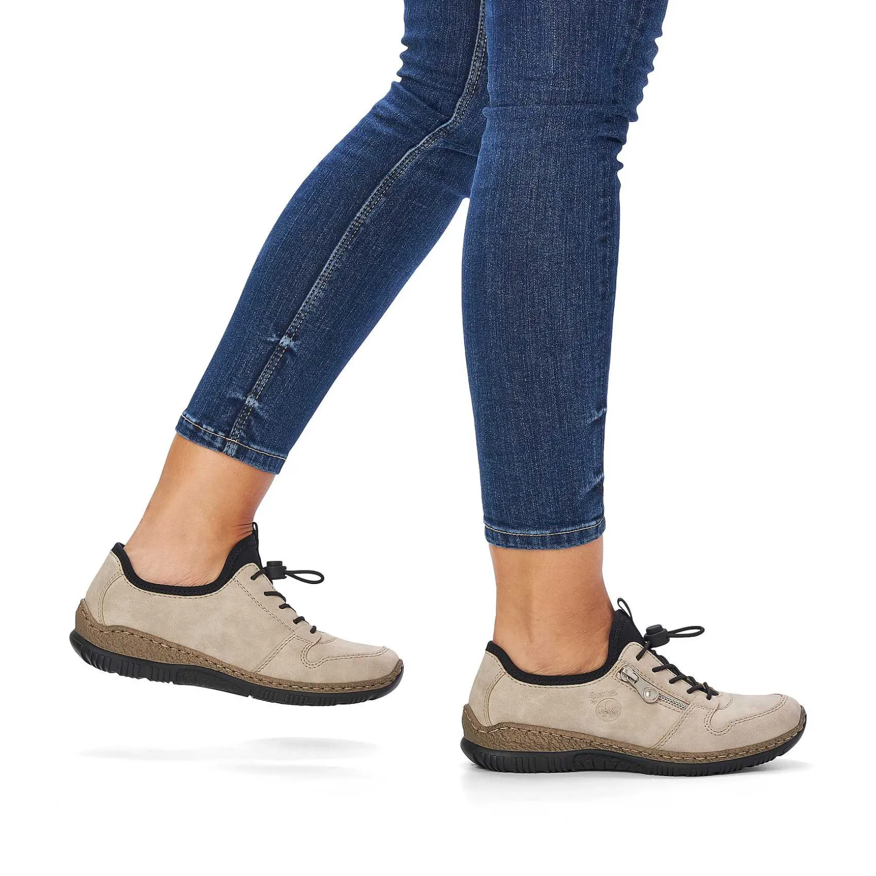 Rieker Women'S Slippers Light Beige