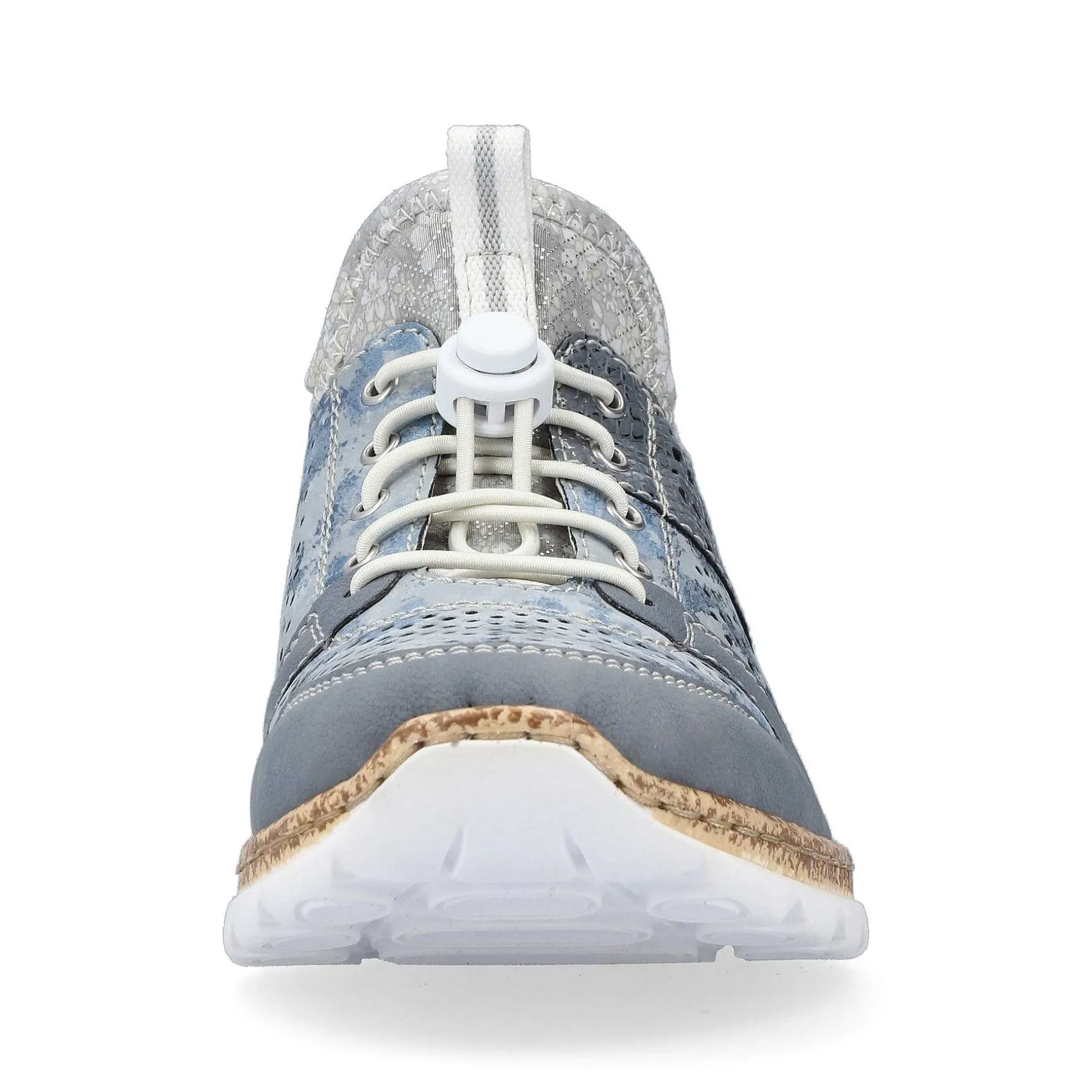 Rieker Women'S Slippers Metallic Blue