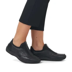 Rieker Women'S Slippers Midnight Black