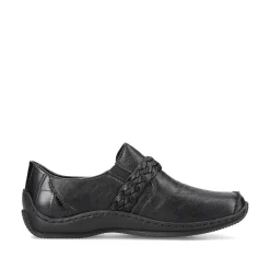 Rieker Women'S Slippers Midnight Black