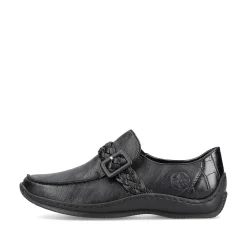 Rieker Women'S Slippers Midnight Black