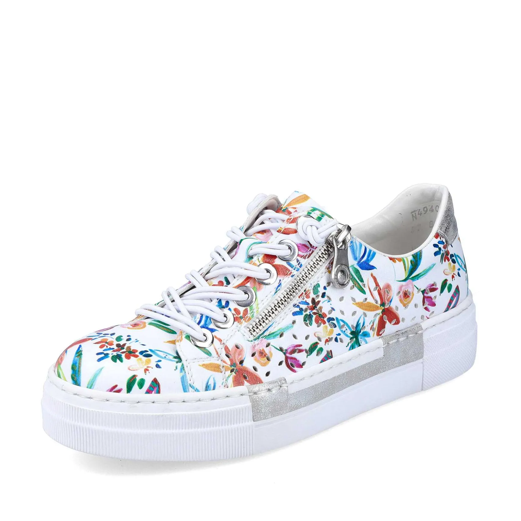 Rieker Women'S Slippers Multi-Pure White