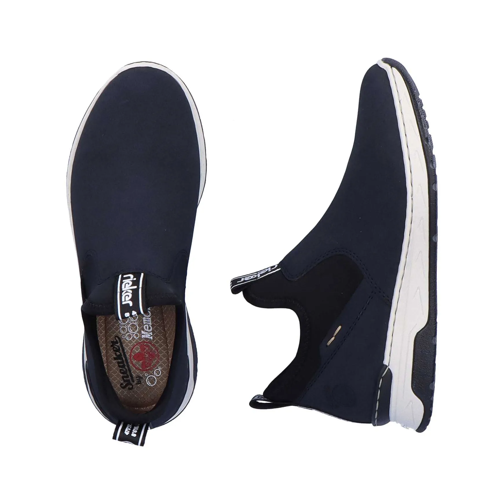 Rieker Women'S Slippers Navy Blue