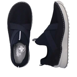 Rieker Women'S Slippers Navy Blue