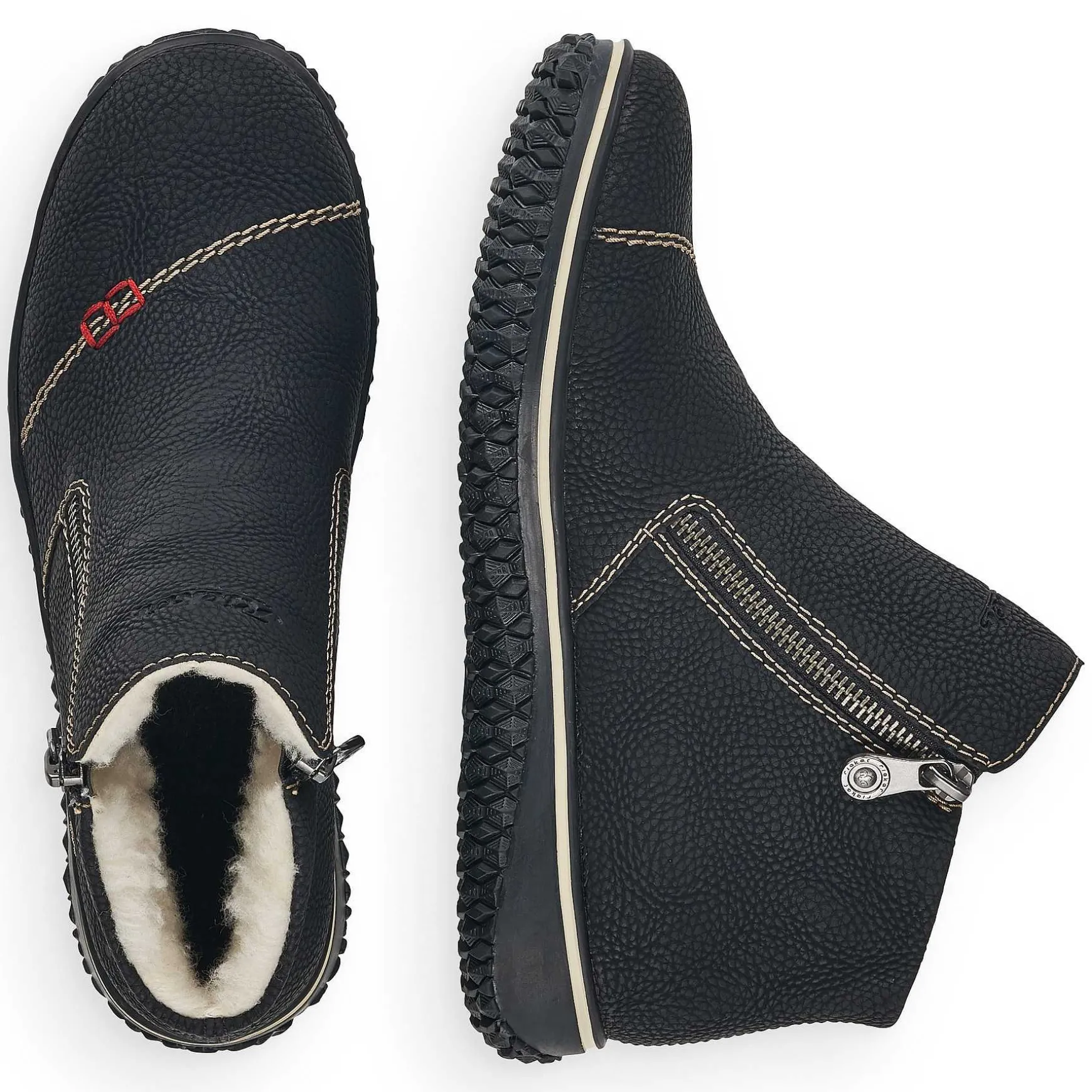 Rieker Women'S Slippers Night Black