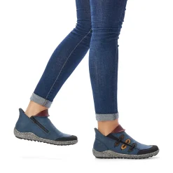 Rieker Women'S Slippers Ocean Blue