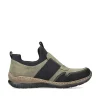 Rieker Women'S Slippers Olive Green