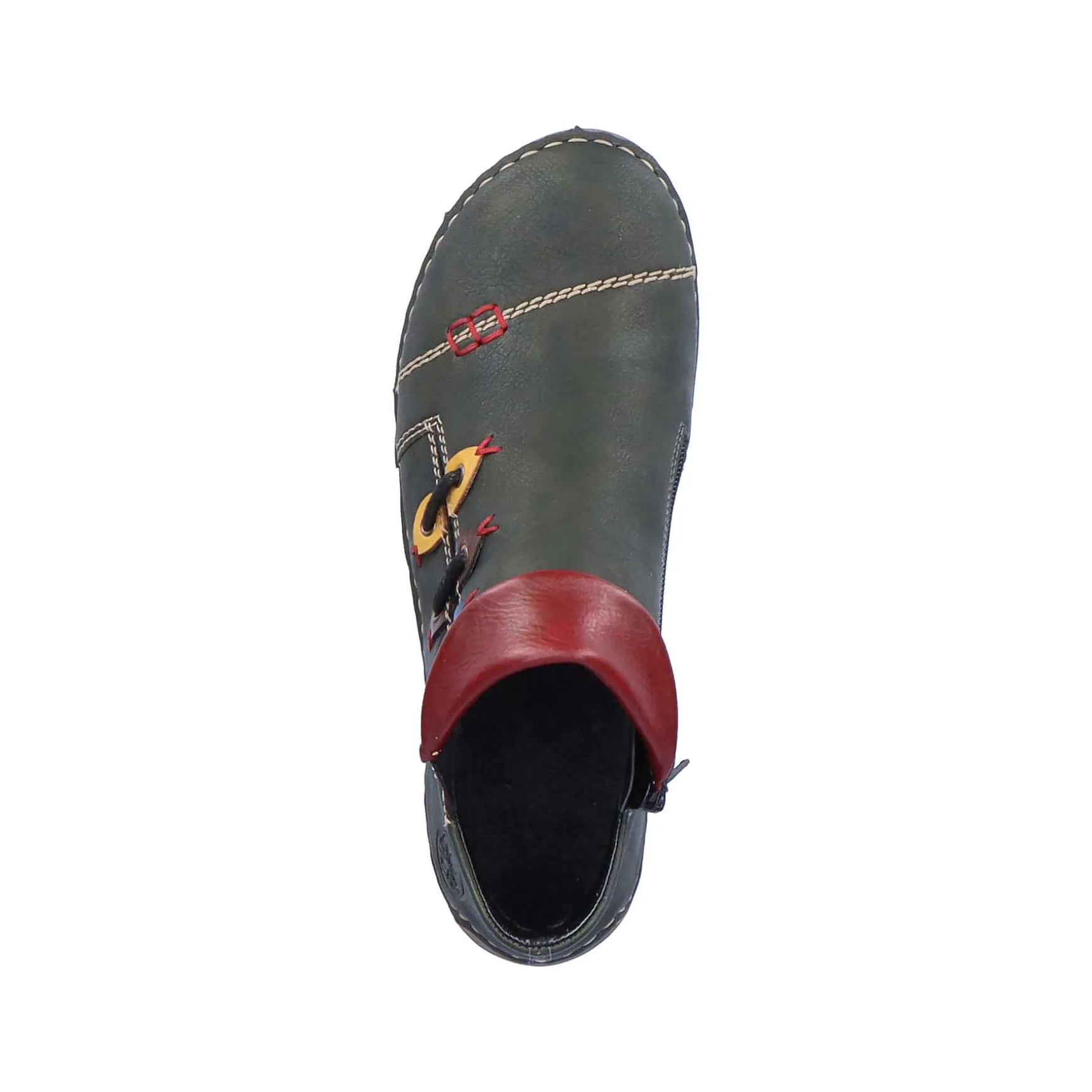 Rieker Women'S Slippers Olive Green