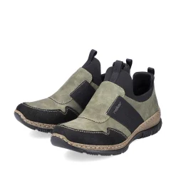 Rieker Women'S Slippers Olive Green