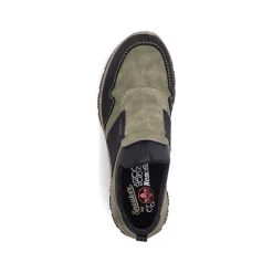 Rieker Women'S Slippers Olive Green