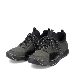 Rieker Women'S Slippers Olive Green