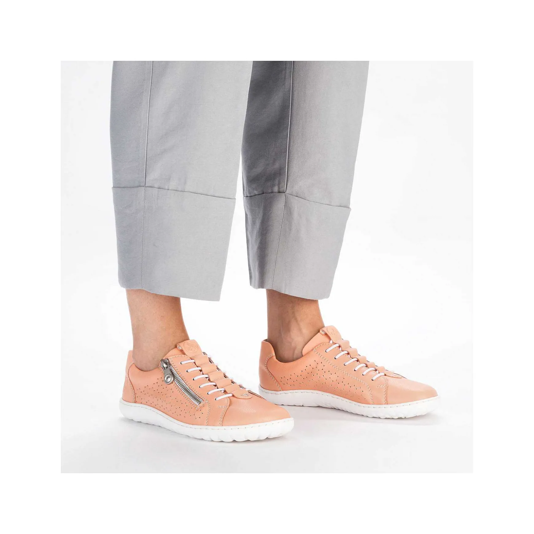 Rieker Women'S Slippers Peach
