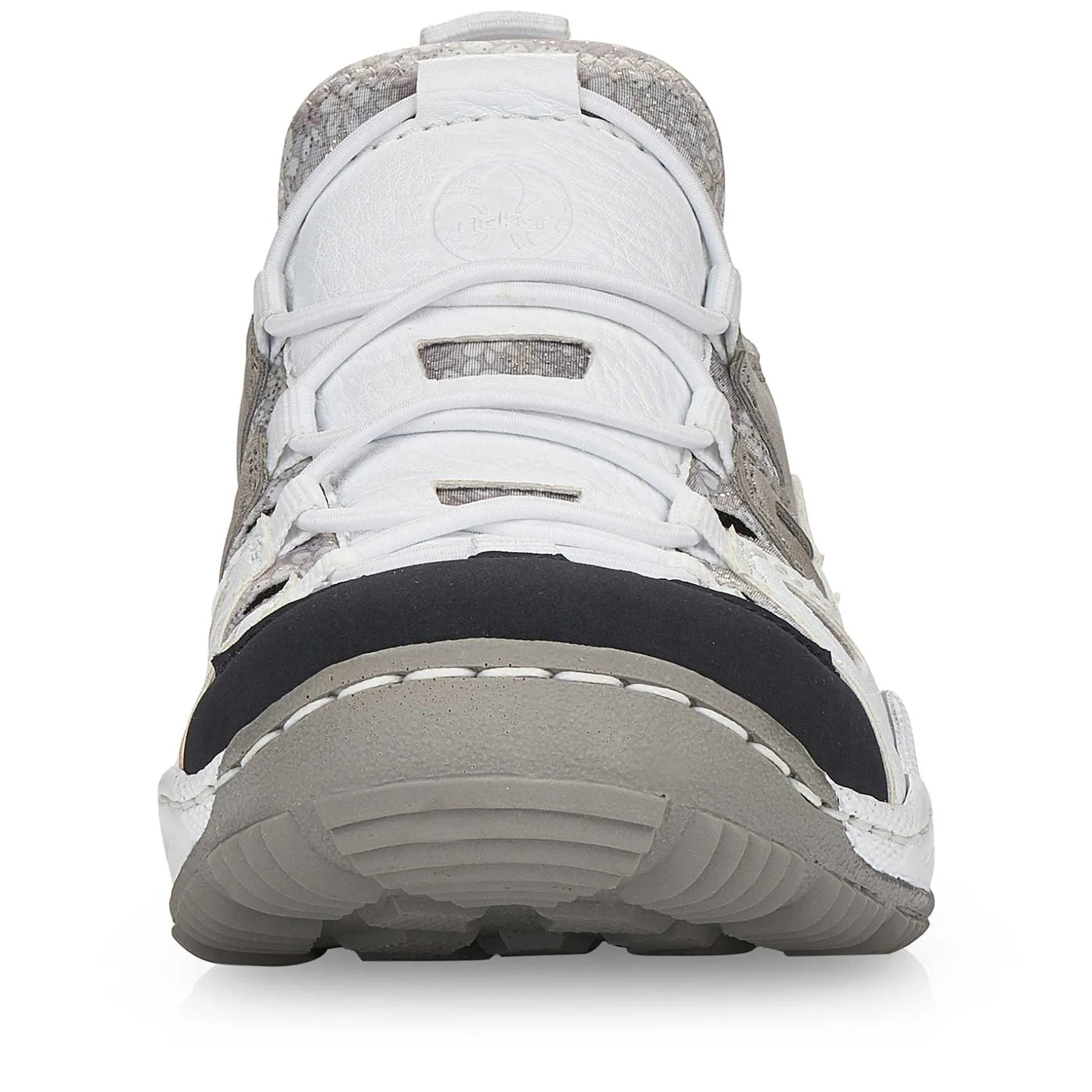 Rieker Women'S Slippers Pearl White-Gray